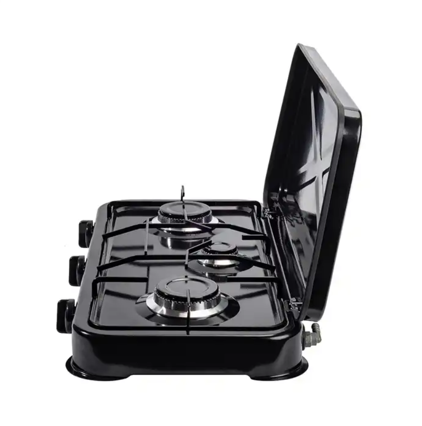 Outdoor Portable 3 Burner Kitchen Gas Stove