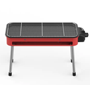 Camping use outdoor electric grill family dinner portable electric contact grill with stand