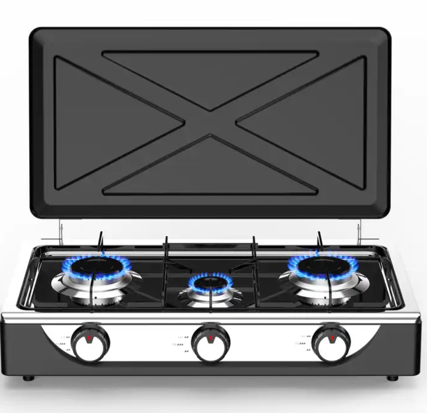 Gas Three-cooker Cooktop