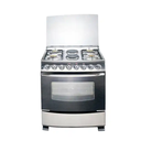 6 Burner Stove With Oven Gas Range With Pizza Bakery Bread , Oven 4 Burner 2 Plates Stove With Oven