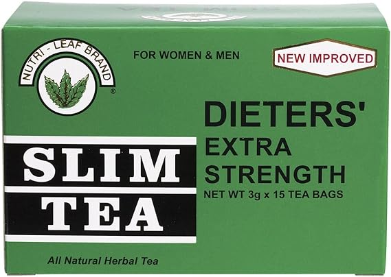 Dieter's Exra Strength Slimming Herbal Detox Tea For Weight Loss - 15 Tea Bags