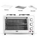 Multifunction 2 in 1 Stove 30L Toaster Oven Bakery Countertop Ovens With Hot Plate