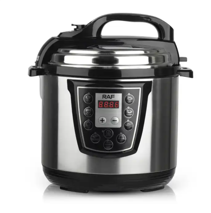 Multi Programmable Digital Pressure Rice Cooker Stainless Steel 6L Aluminium Pot Home Use Electric Pressure Cookers