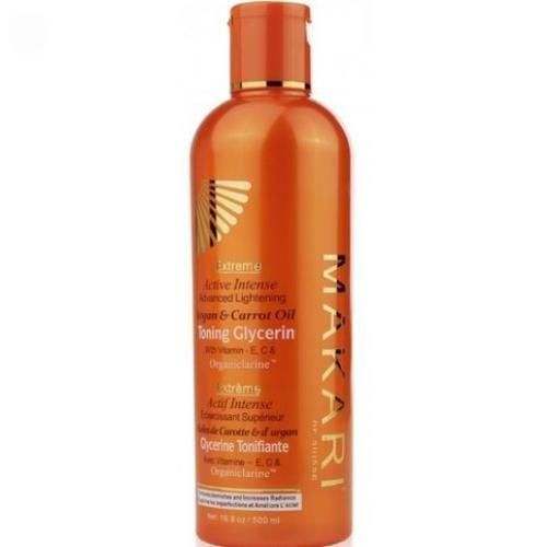 Makari Extreme Carrot & Argan Oil Skin Toning Body Glycerin- 16.8oz