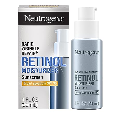 Neutrogena Rapid Wrinkle Repair Retinol Face Moisturizer with SPF 30 Sunscreen