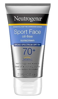 NEUTROGENA SPORT FACE OIL FREE MOISTURIZER SPF 70