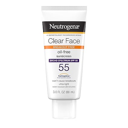 NEUTROGENA CLEAR FACE SPF55