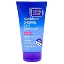 Clean & Clear Blackhead Clearing 2 In 1 Wash & Mask 150ML