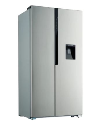 ADH BCD 658 Liters 4 Door Side by Side Fridge ( Silver )