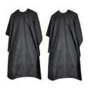 2Pcs Professional Salon Hair Cut Barbers Cape Gown Cloth For Home Use