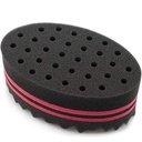 Wave Barber Hair Brush Sponge - Black