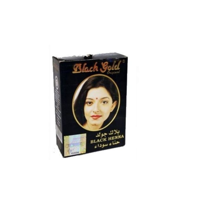 Black Gold Henna Hair Dye 6 ×10gm