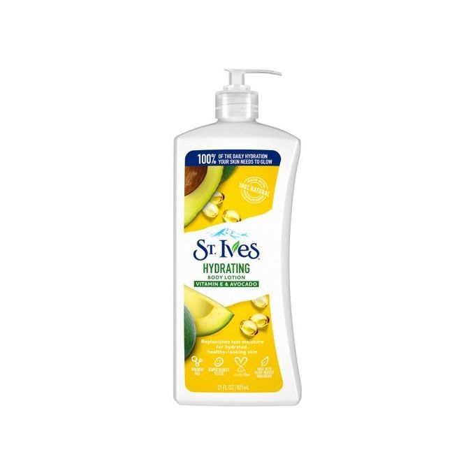 St Ives Hydrating Vitamin E & Avocado Body Lotion [NB; Expires After 12 Months Of Opening]