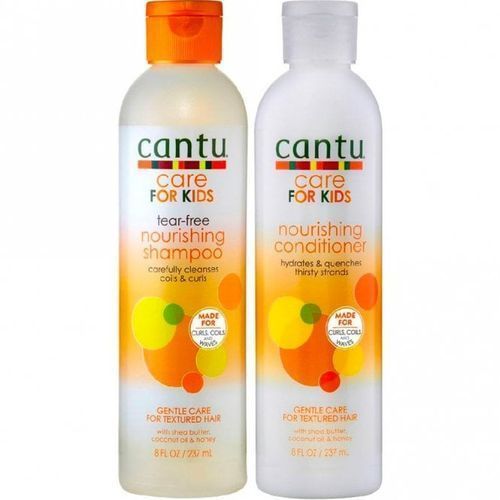 Cantu Care for Kids Tear-Free Nourishing Shampoo & Conditioner Twin (2 x 237ml)