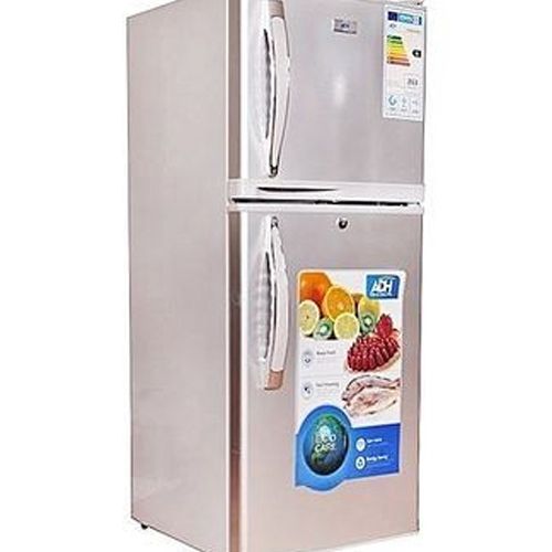 ADH Double Door Refrigerator 158L ( Silver )