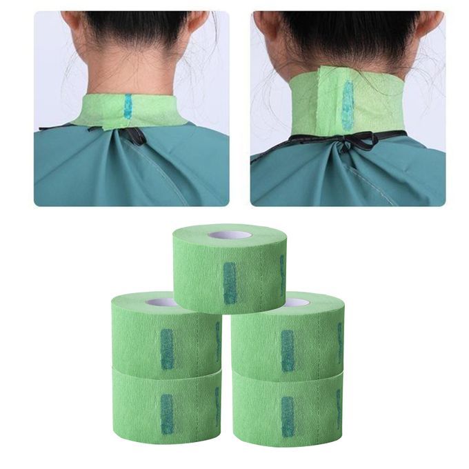 500pcs Disposable Neck Paper Strips Barber Salon Hairdressing