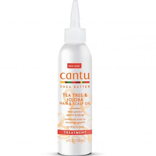 Cantu Shea Butter Tea Tree & Jojoba Hair and Scalp Oil, 6Ozz