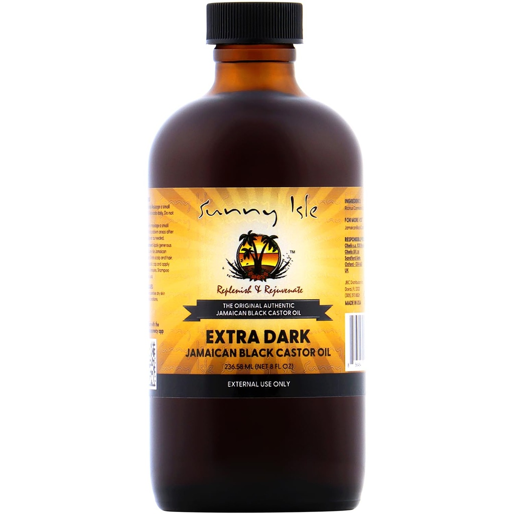 Sunny Lsle Jamaican Black Castor Oil Extra Dark-178ml 8f