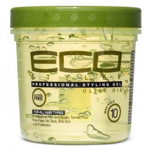 Eco Professional Styling Gel With Olive Oil 473ml 16 FL. Oz