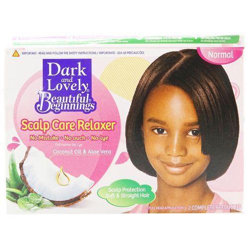 SoftSheen Carson Dark and Lovely Beautiful Beginnings Relaxer Kit Normal Kit 8Oz