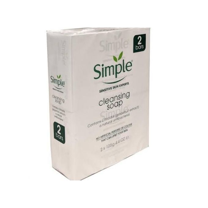 Simple Kind To Skin Twin Bar Soap For Sensitive Skin 250ML