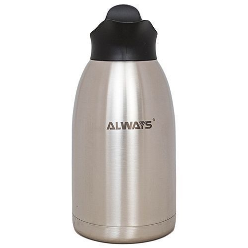 Always Stainless Steel Thermos Flask Jug - 2 Litres - Silver