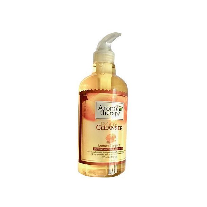 Aromatherapy Shower Gel Lemon Essence Body Cleanser-750ml