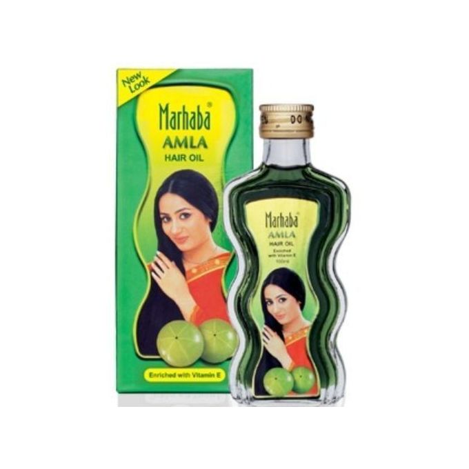 Amla Marhaba Hair Oil Enriched With Vitamin E 100ml