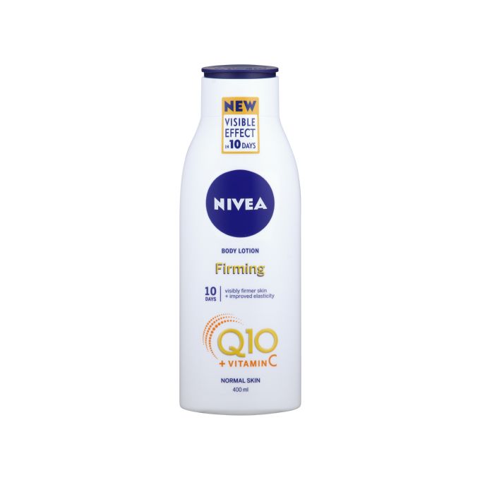 NIVEA Q10 Firming Body Lotion 400ml Blue/White