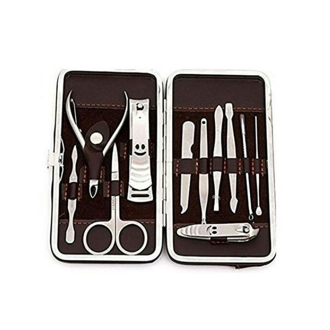 Pedicure And Manicure Set Tools - Silver