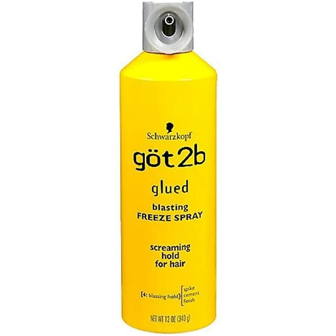 Got2B Glued Blasting Freeze Hairspray, 12 oz