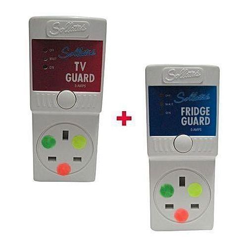 Bundle of TV Guard 13Amps & Fridge Guard 13Amps - White