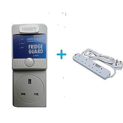 Fridge Guard + Free Heavy Duty Power Extension - White