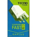 Tecno Mobile Charging Fast SHPLUS Charger - White