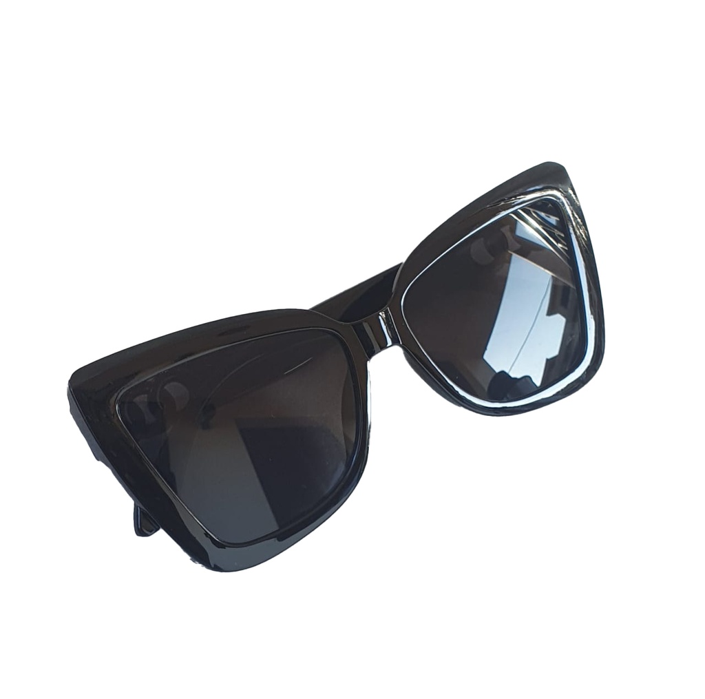 Unisex Fashion Vacation Beach Sunglasses - Black