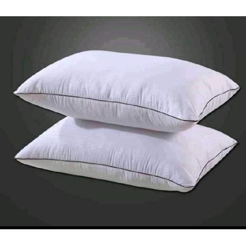 Big Fiber Pillows Pair - White