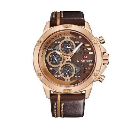 Naviforce Men's Watch - Brown