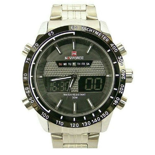 Naviforce Men's Dual Watch - Silver