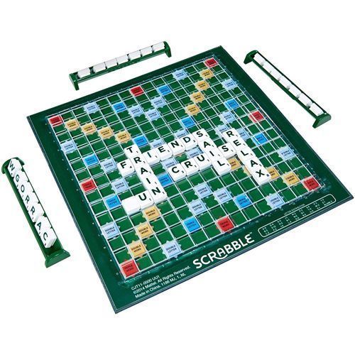 Family Scrabble Game Educational Kid & Adult Board Game