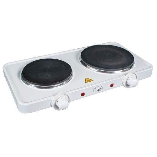 Double Hot Plate- 2500W - White,Black