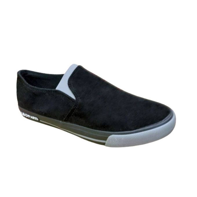 Men's Slipon Plimsolls - Black