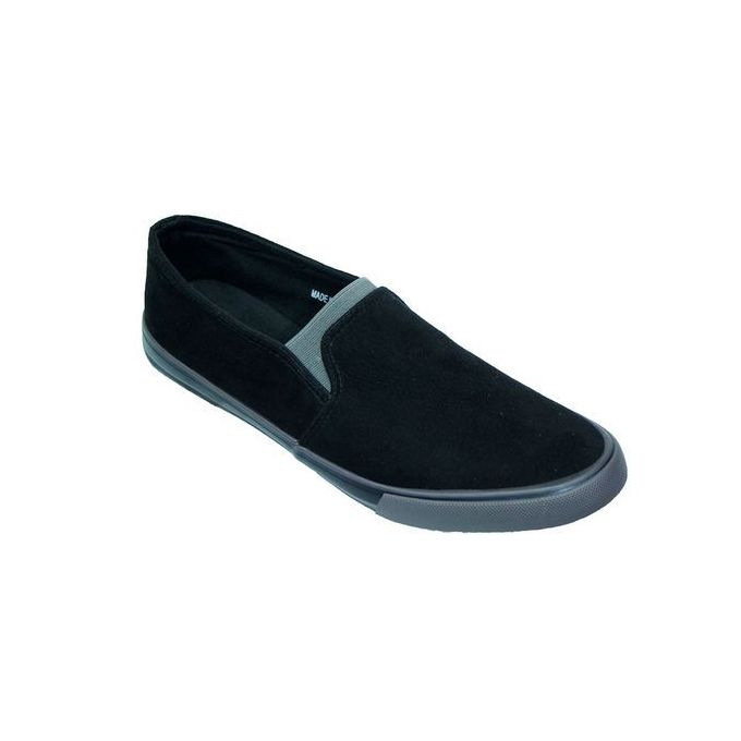 Men's Slip On Plimsolls - Blue