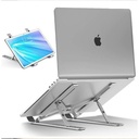 L09 Aluminium Laptop Stand For Tablets Laptops -Silver