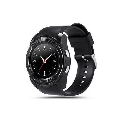 Smart Watch Bluetooth with Sim card slots - Black