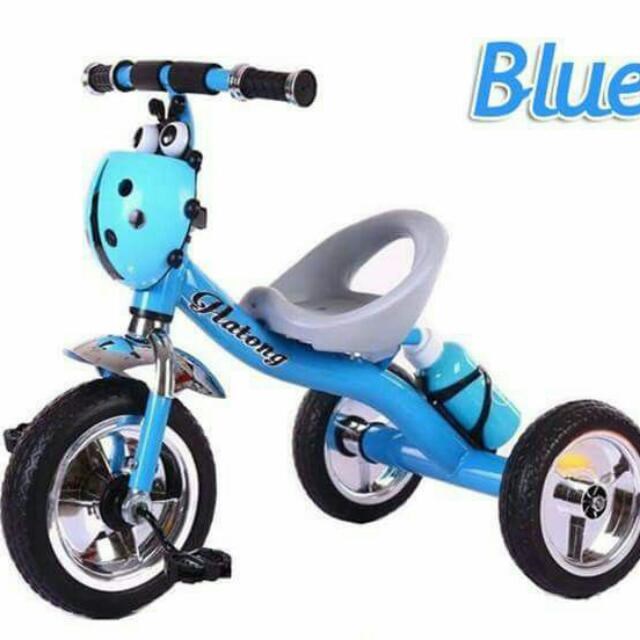 Ladybug Tricycle With Bottle 288P - Blue