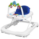 ROBOT Baby Walker 2 IN 1 WITH PUSHER CANOPY KL002 - White