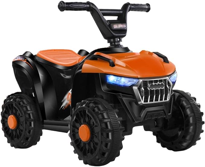 6V Battery Operated Ride on Quad -Orange and Black