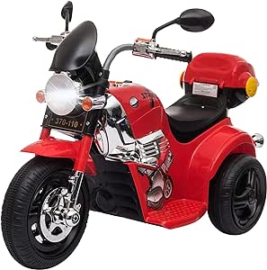 HOMCOM Kids 6V Electric Ride - Red