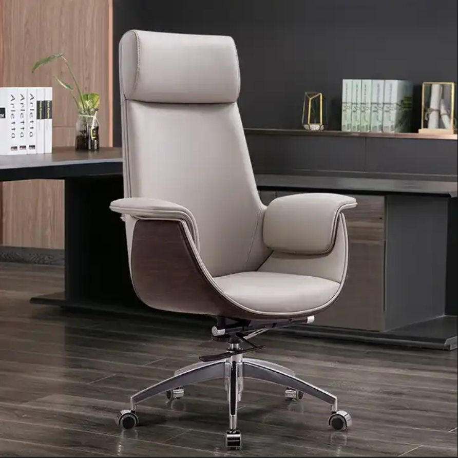 YZCG-21 Popular High Back Ergonomic Swivel Manager Executive Office Leather Chair