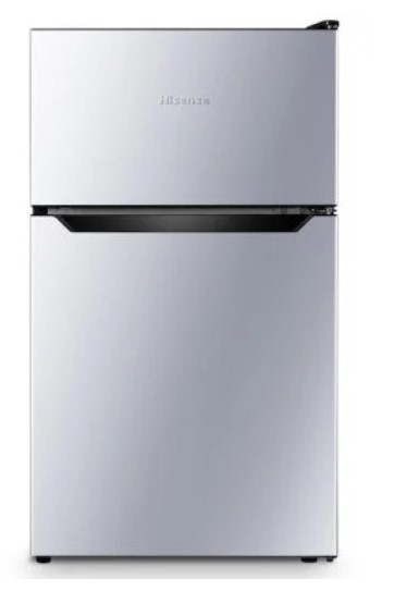 120L DOUBLE-DOOR FRIDGE SILVER COLOUR (DEFROST) - RD-12DR